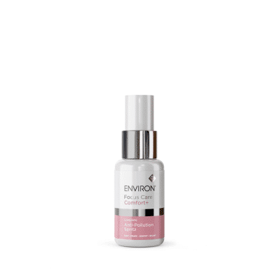 Focus Care Comfort+ Complete Anti-Pollution Spritz 50ml - This lightweight, invisible, breathable shield offers complete protection against the harmful effects of pollution leaving skin feeling calmer and looking healthier. BENEFITS: Invisible, breathable shield. Rebalances the effects of the skin microbiome. Protects against blue-light induced free radicals. Assists to strengthen the skin’s resistance to environmental aggressors. Moisturises and supports a normalised and healthy-looking skin barrier.