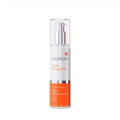 Skin EssentiA Vita-Antioxidant AVST 2 Moisturiser 50ml- A moisturiser containing a medium concentration of vitamin A and vitamin C as well as antioxidants and botanical s that help to provide the skin the essential nutrients and moisture it needs to look healthy. This Vita-Antioxidant AVST Moisturiser 2 is the second vitamin A moisturiser in the Skin EssentiA® Vitamin STEP-UP SYSTEM™. It contains a medium concentration of vitamin A in the form of Retinyl Palmitate, as well as vitamin C, powerful antioxidants and botanicals that together help to revitalise the appearance of the skin cells, resulting in a more youthful-looking complexion with the appearance of a smoother texture and a radiantly, healthy-looking glow.